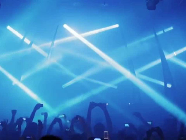 A frame from a video of Q-dance presents Frontliner